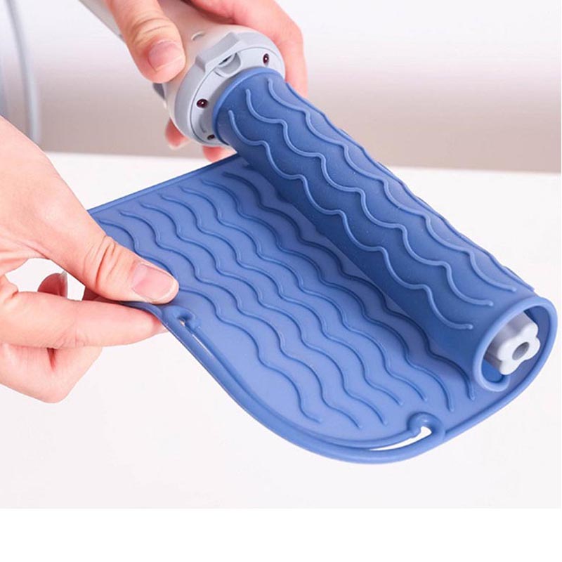 Odpornena ciepłona podkładkę Curling Iron Hot Tool Uchwyt do włosów prostownica przeniesienie silikonowej podkładka łatwa do czyszczenia trwały